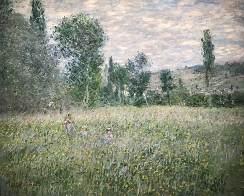 Claude Monet, The Meadow at Vetheuil, 1879 Joslyn Art Museum, Omaha, NE