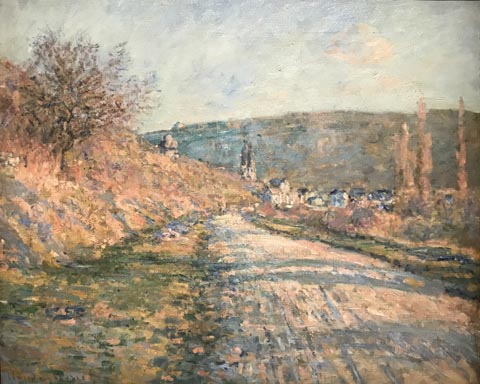 Claude Monet, The Road to Vetheuil, 1879 The Phillips Collection, Washington, DC 