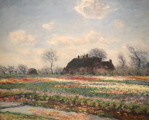 Claude Monet, Tulip Fields at Sassenheim, 1886 Sterling and Francine Clark Art Institute, Williamstown, MA