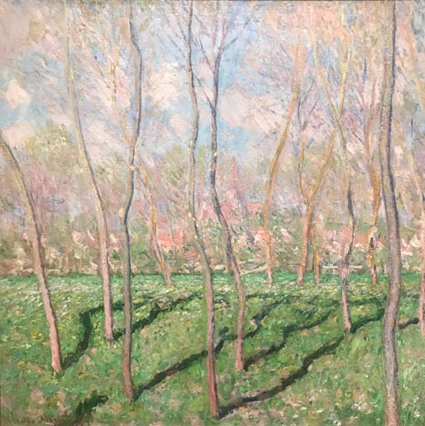 Claude Monet, View of Bennecourt, 1887 Columbus Museum of Art, Columbus, OH