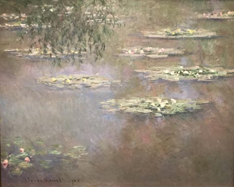 Claude Monet, Water-Lilies, 1903 The Dayton Art Institute, Dayton, OH