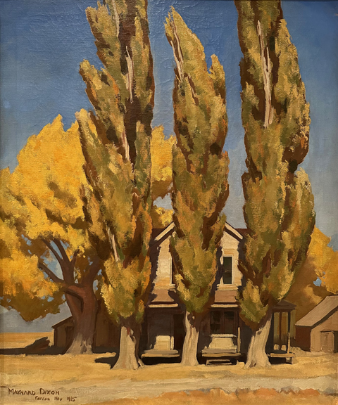  Maynard Dixon, Empty House (Carson, NV) 1935 collection of Brigham Young University Museum