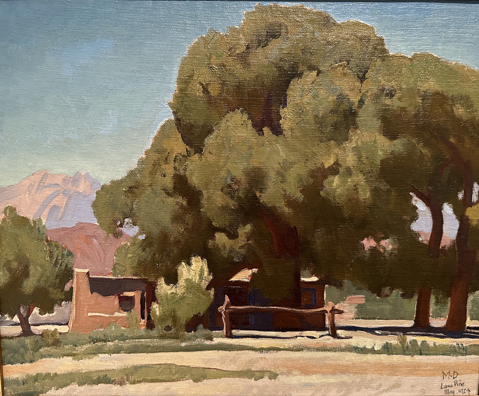 Maynard Dixon, Home in the Desert, Lone Pine 1929, collection of David Dee Fine Arts, Salt Lake City, Utah