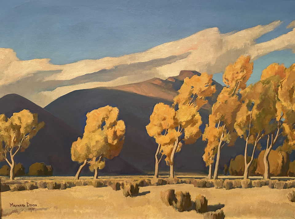 Maynard Dixon, November in Nevada 1935, Fine Arts Museums of San Francisco, bequest of E. Dixon Heise