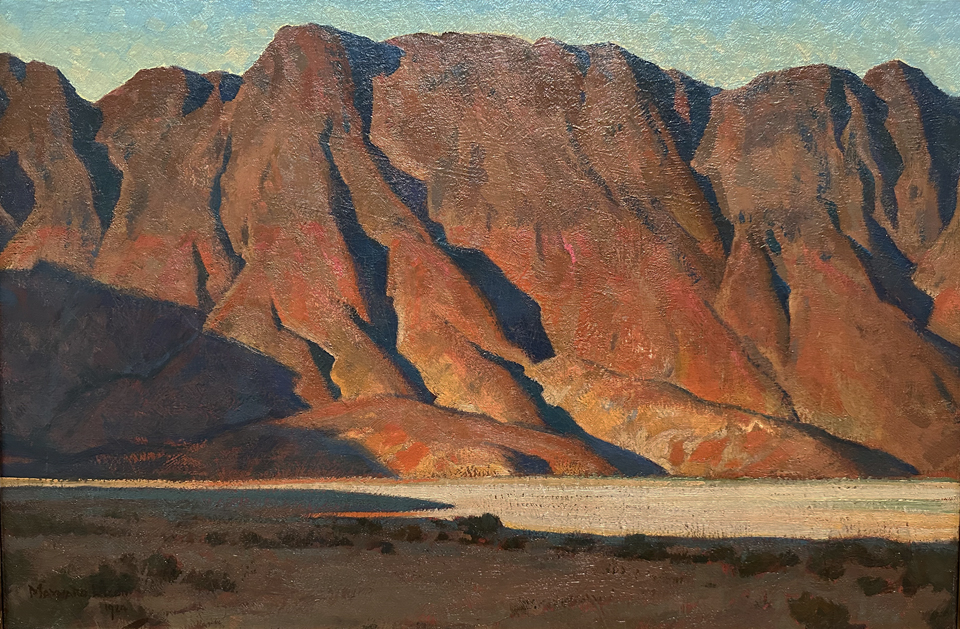 Maynard Dixon, Volcanic Walls 1924, collection of Mary Ingegrand-Pohlad