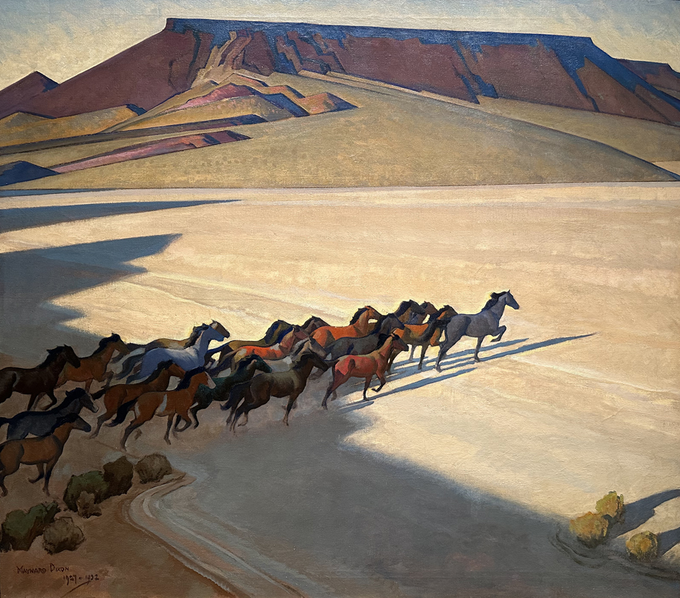 Maynard Dixon, Wild Horse of Nevada, 1927-1932