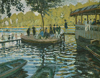Claude Monet La Grenouillere 1869 age 29