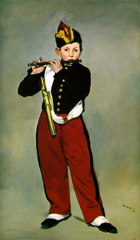 Edouard Manet, 1832-1883, The Fifer, 1866