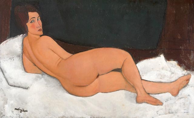 Reclining Nude Amedeo Modigliani 1919