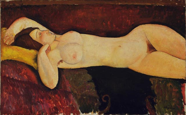 Amedeo Modigliani Tate Modern London Reclining Nude Museum of Modern Art New York