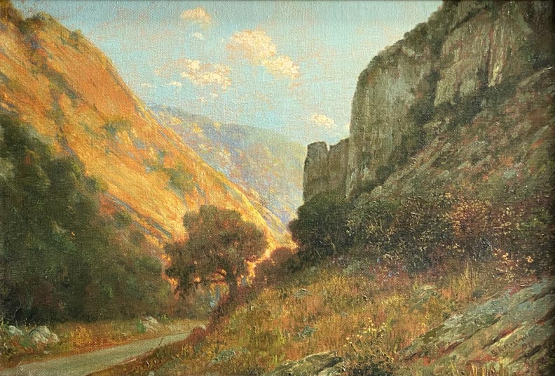 Gustav Adolph Magnussen Laguna Canyon Road