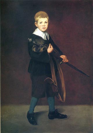 Manet Edouard Boy with a Sword