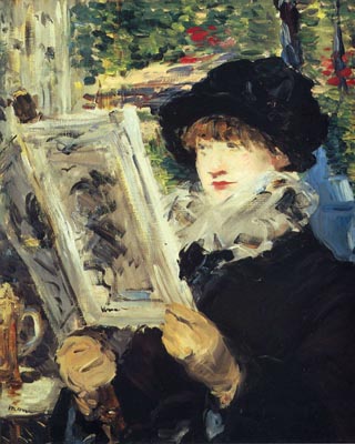 Manet Edouard Woman Reading