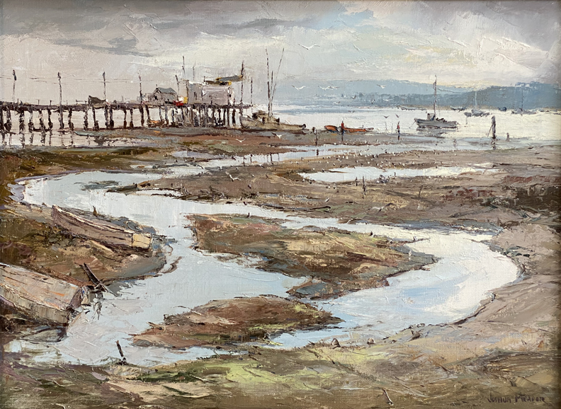 Joshua Meador 1911-1965, Bodega Bayflat Oil on Linen, 22 x 30  $8,000