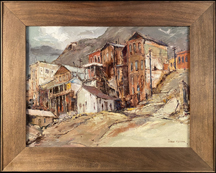Joshua Meador Old Virginia City with Oak Frame
