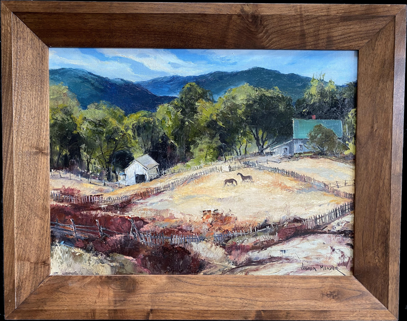 Joshua Meador 1911-1965, Playground # 772 Oil on Linen, 18 x 24  $6,000
