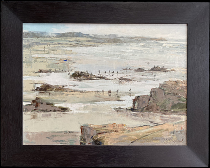 Joshua Meador 1911-1965. Shorewise # 1370 Oil on Linen, 18 x 24  $6,000 