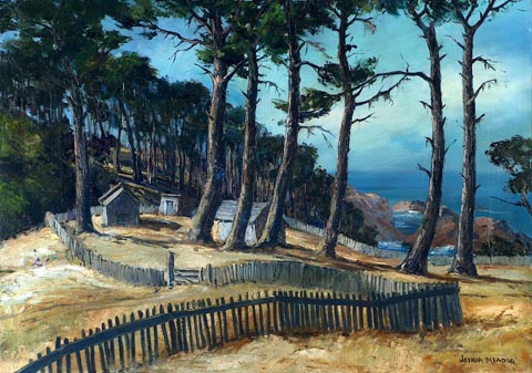 Joshua Meador, Stewart's Point, 24 x 34, private collection