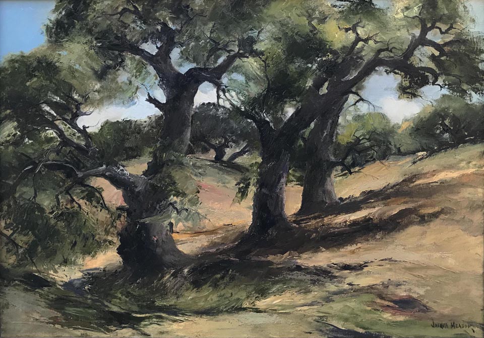 Joshua Meador, The Three Sisters, 24 x 34, Bodega Bay Heritage Gallery Collection