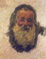 Claude Monet at 77