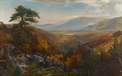 Thomas Moran Valley of the Catawissa in Autumn ca. 1862