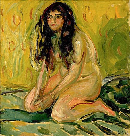 Edvard Munch Female Nude 1920