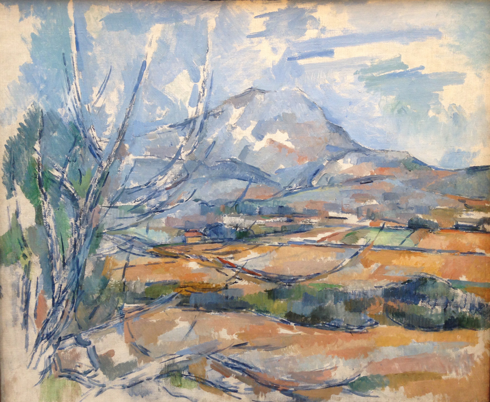 Paul Cezanne, Montagne Sainte-Victoire, 1890's