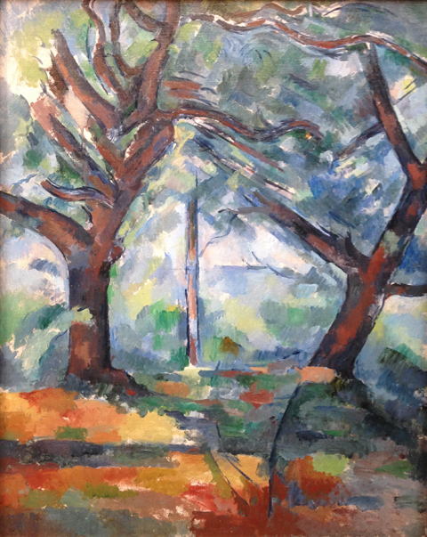 Paul Cezanne, The Big Trees, 1902-04