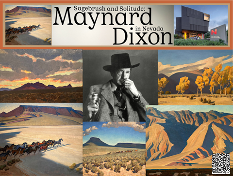 Maynard Dixon: Sagebrush and Solitude at the Nevada Museum of Art, Reno through July 28, 2024