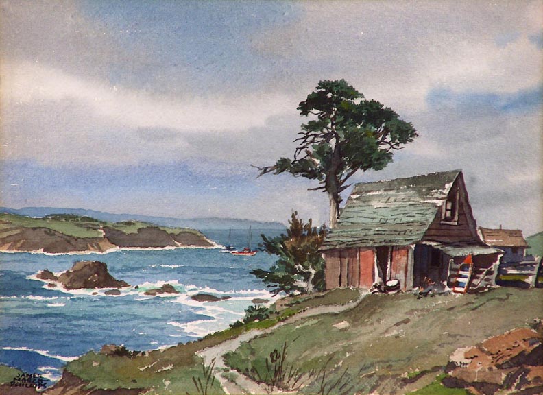 James March Phillips, Along the Coast, Mendocino