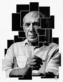Pablo Picasso Portrait by William Noguera