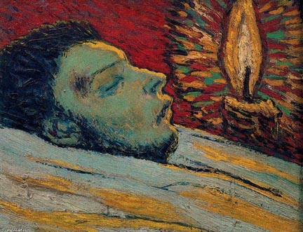 Pablo Picasso Death of Casagemas