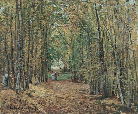 Camille Pissarro, Avenue in the Parc de Marly, 1871 Museo Thyssen-Bornemisza, Madrid