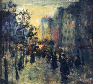 Robert Henri Misty Effects, Paris 1890