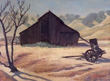 Robert Rishell Old Barn Hills and Oaks
