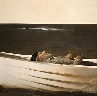 Adrift, 1982 The Andrew and Betsy Wyeth Collection