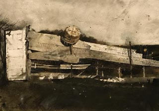 Bushel Basket Study, 1958 The Andrew and Betsy Wyeth Collection 