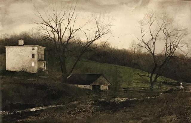 Evening at Kuerners, 1970 Collection of Nicholas Wyeth