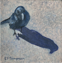 Linda Sorensen, Roadside Raven 6 x 6