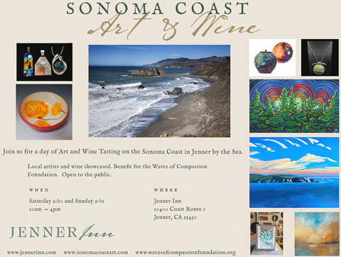Sonoma Coast Art and Wine 9/10/22