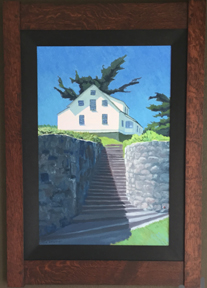 Linda Sorensen, Stairway to Heaven, Lifeboat Keepers Cottage, Point Reyes, CA