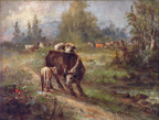 Meyer Straus Cows and Calf Thumbnail