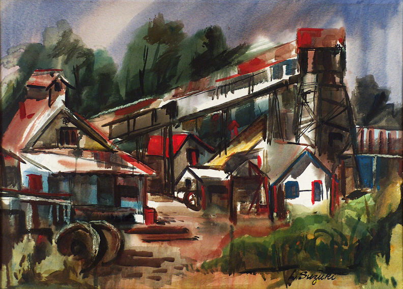 Lewis Suzuki, The Mill, 1960