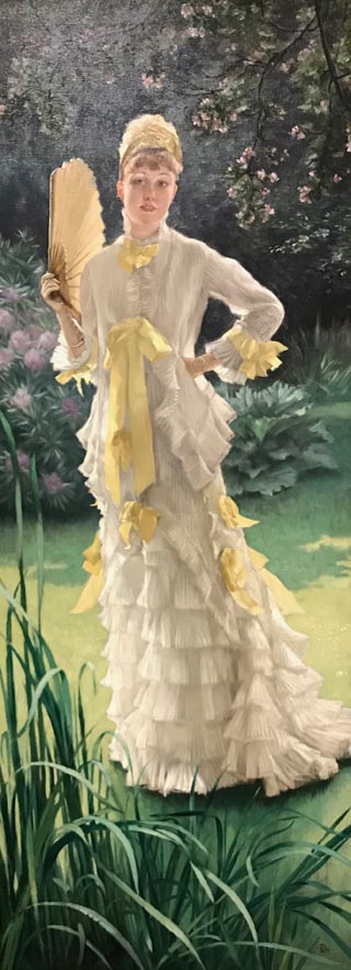 James Tissot, Spring (Specimen of a Portrait), 1877 Collection of Diane B. Wilsey, San Francisco