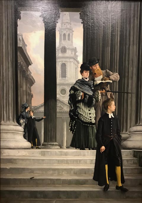 James Tissot, London Visitors, 1873-74 Toledo Museum of Art, Toldedo, Ohio