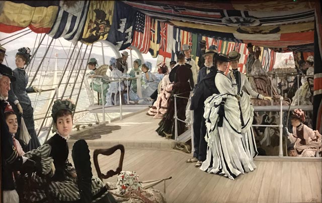 James Tissot, Bal sur le pont (The Ball on Shipboard), 1874