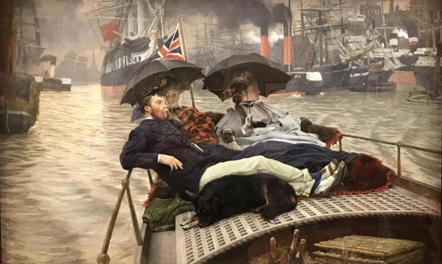 Sur La Tamis (On the Thames), 1876