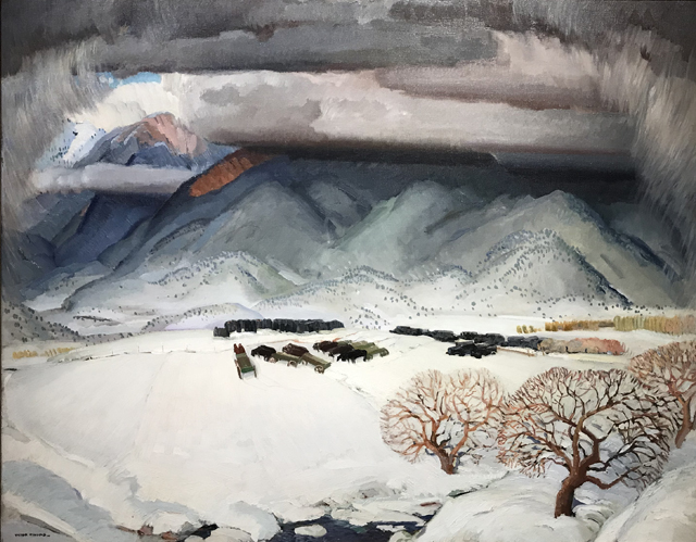 Winter Funeral, c 1931 Victor Higgins, 1884-1949 Harwood Museum of Art, Taos