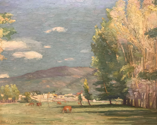 Taos Valley, NM, c1915 Bert G. Phillips, 1868-1956 Harwood Museum of Art, Taos