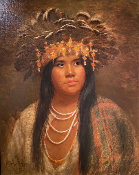Grace Hudson, The Wi-Ly, 1912, oil on canvas Purchased by the Grace Hudson Museum